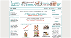 Desktop Screenshot of med-equipement.ch